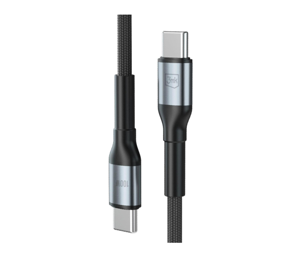 3mk Hyper Cable N-SERIES C to C 2m PD 3.0 QC 3.0 20V/5A 100W Bla - 1507912 - zdjęcie